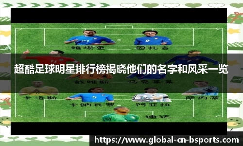 超酷足球明星排行榜揭晓他们的名字和风采一览